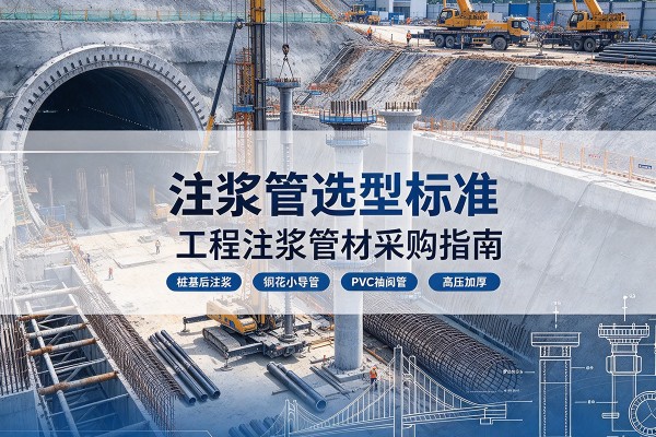 阿城注浆管选型标准
