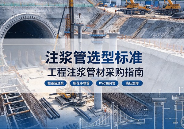 阿城注浆管选型标准